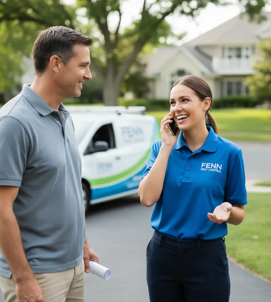 Fenn Pest Control customer support in Fairbank